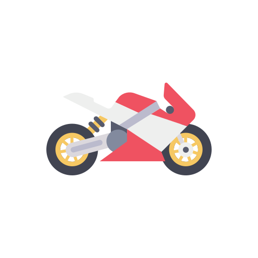 motorrad Dinosoft Flat icon