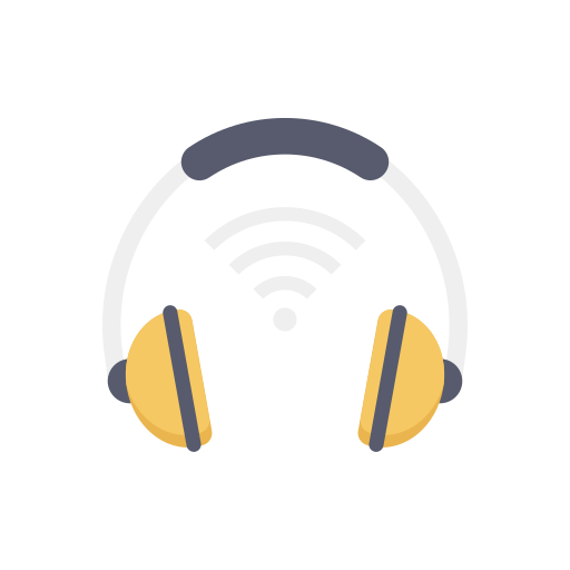 Headphone Dinosoft Flat icon