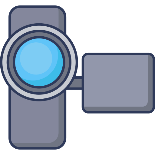 kamera Dinosoft Lineal Color ikona