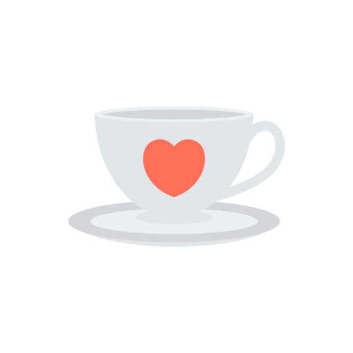 Coffee cup Dinosoft Flat icon