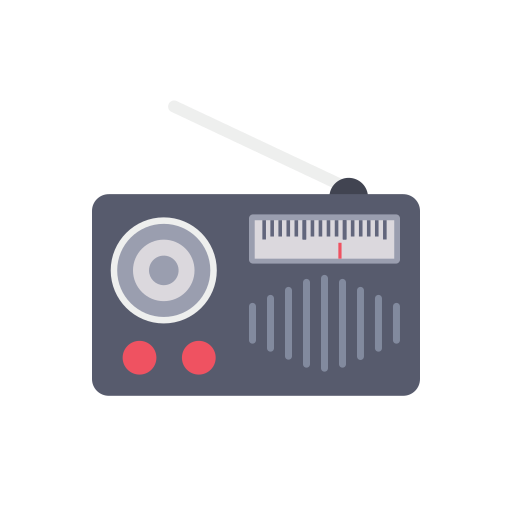 Radio Dinosoft Flat icon