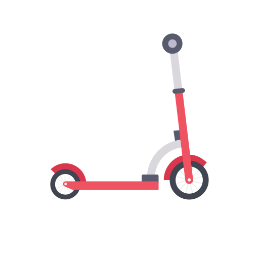 スクーター Dinosoft Flat icon