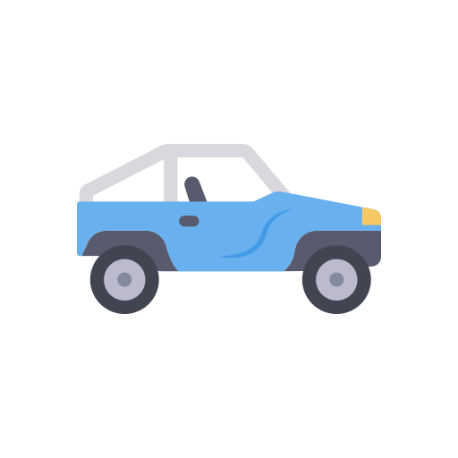 Jeep Dinosoft Flat icon