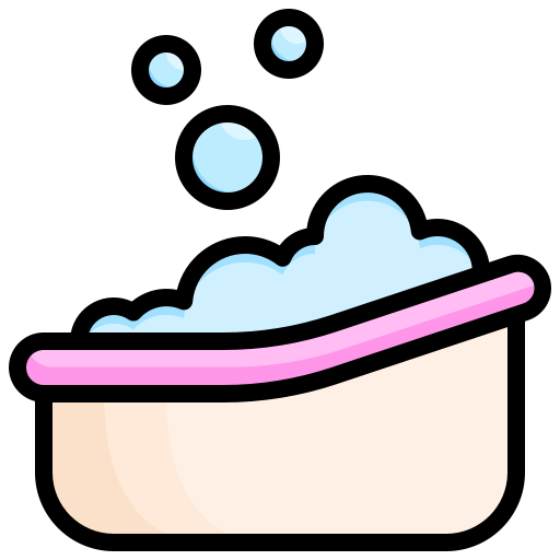 Bathtub Surang Lineal Color icon