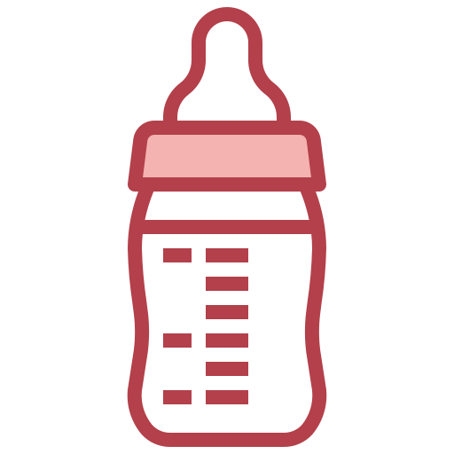 Baby bottle Surang Red icon
