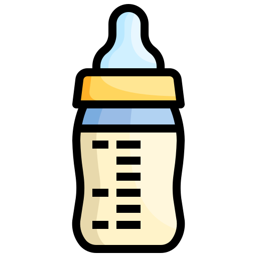 Baby bottle Surang Lineal Color icon