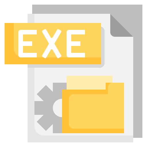 exe 파일 Surang Flat icon