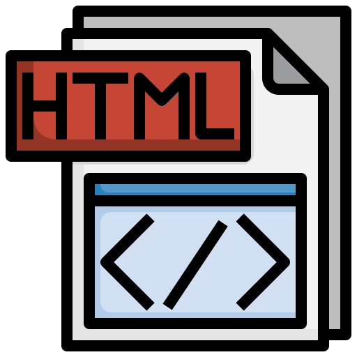 html 파일 Surang Lineal Color icon