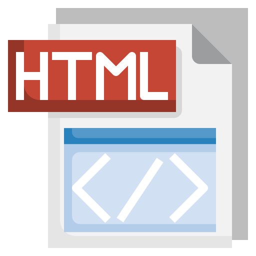 fichier html Surang Flat Icône