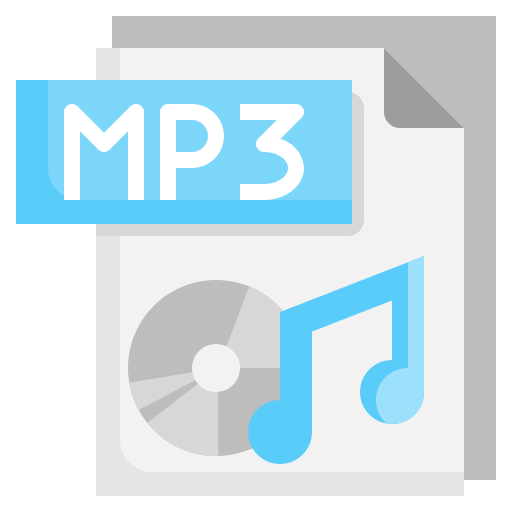 Mp3 file Surang Flat icon
