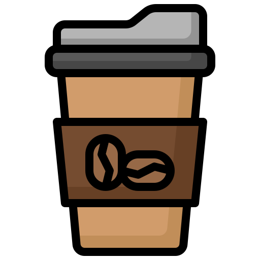 コーヒーカップ Surang Lineal Color icon