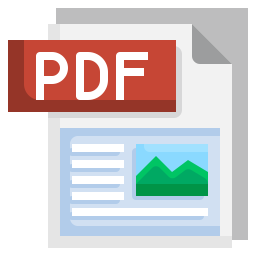 pdf 파일 Surang Flat icon