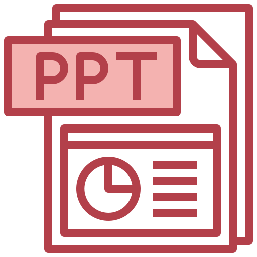 Ppt file Surang Red icon