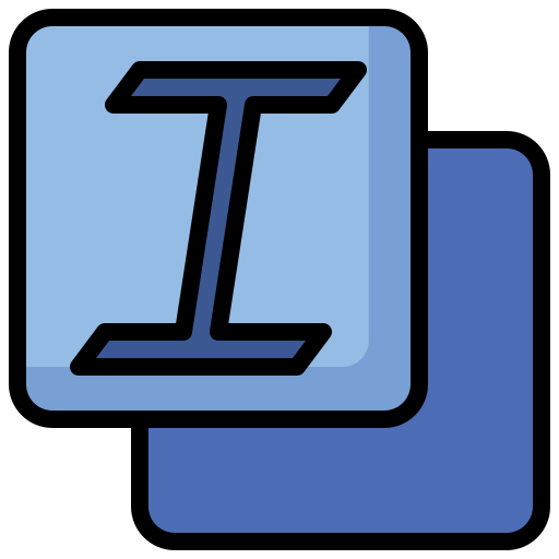 Italic Surang Lineal Color icon