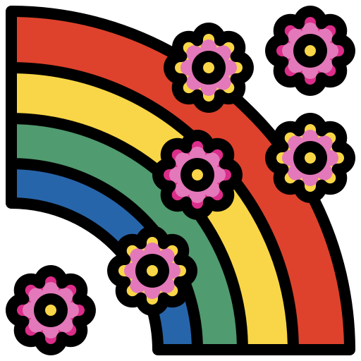tęcza Surang Lineal Color ikona