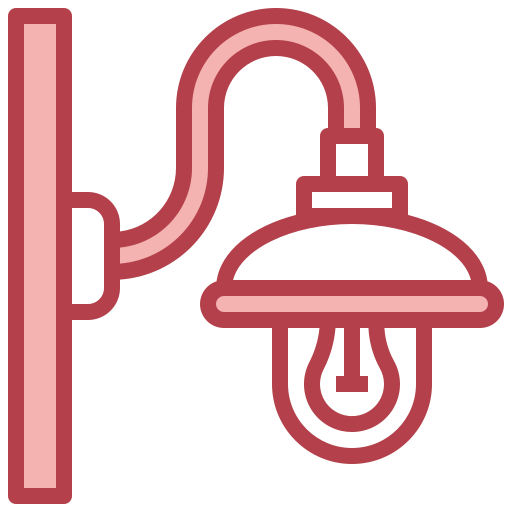 wandlampe Surang Red icon