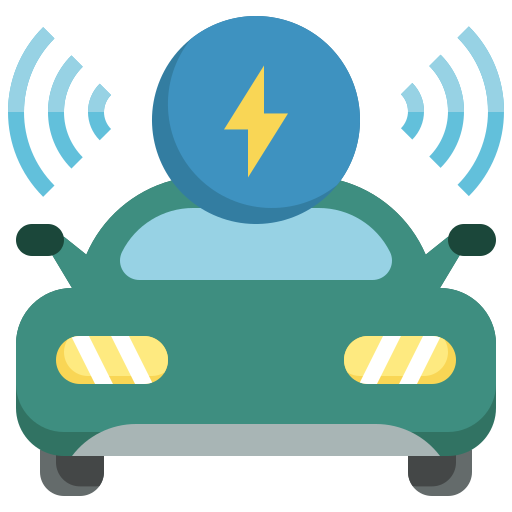 Autonomous car Surang Flat icon