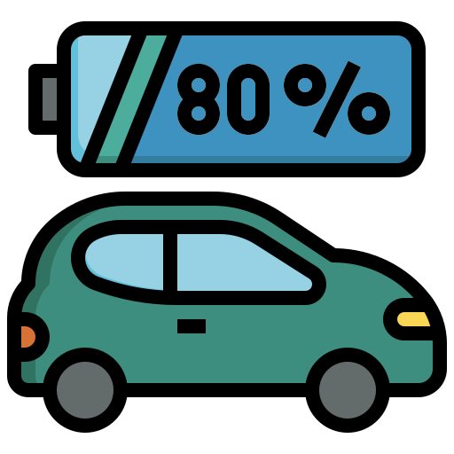 Charging Surang Lineal Color icon