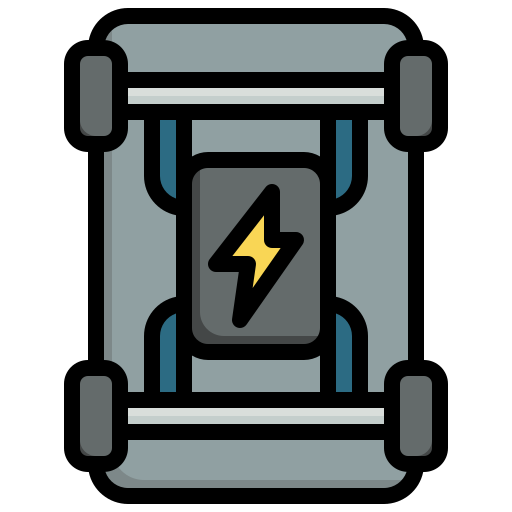 Car engine Surang Lineal Color icon