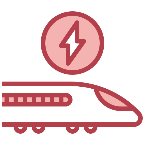 pociąg elektryczny Surang Red ikona