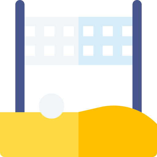 Volleyball Basic Rounded Flat icon