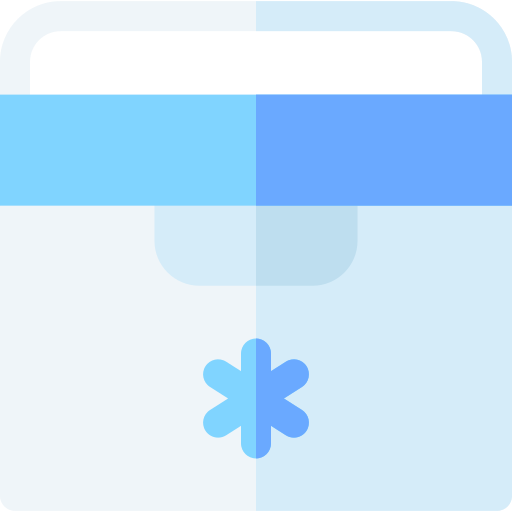 Portable fridge Basic Rounded Flat icon
