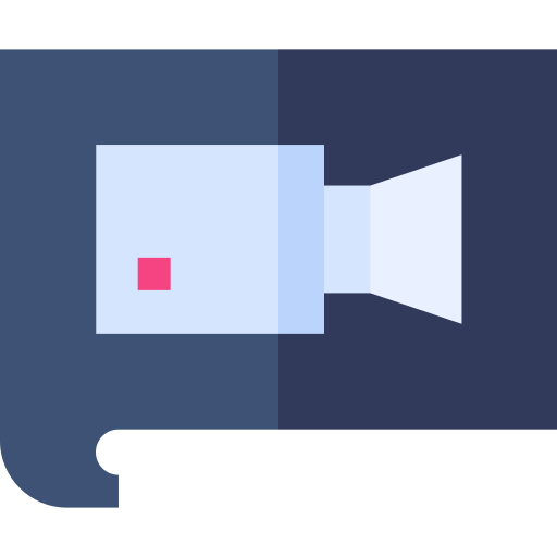 videochat Basic Straight Flat icon