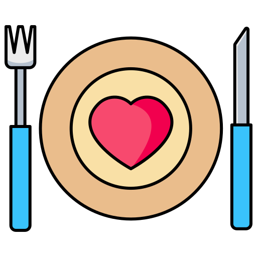 Banquet Generic Thin Outline Color icon