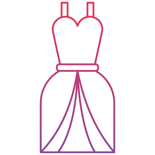 vestido de novia Generic Gradient icono