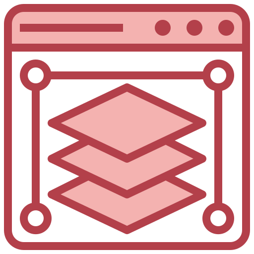 Layers Surang Red icon