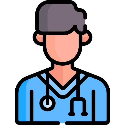 enfermero Special Lineal color icono