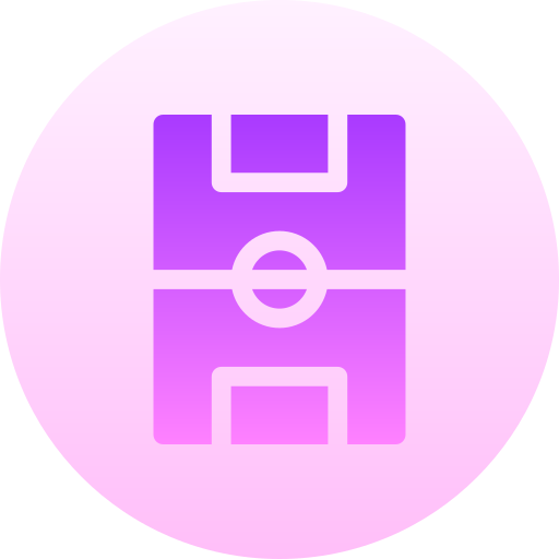 Football field Basic Gradient Circular icon