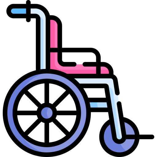 Wheelchair Special Lineal color icon