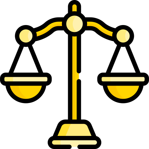Balance scale Special Lineal color icon