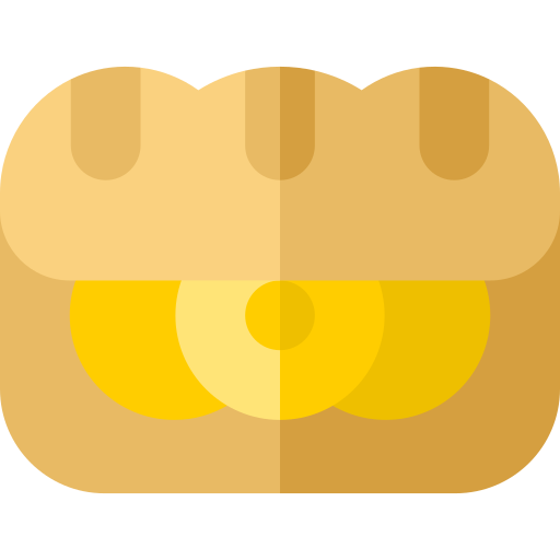 sándwich de calamar Basic Straight Flat icono