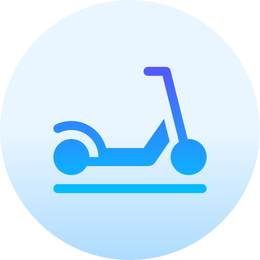 scooter Basic Gradient Circular icono