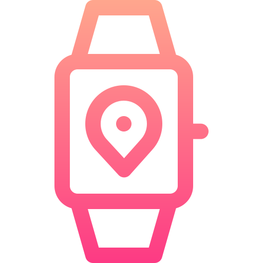 smartwatch Basic Gradient Lineal color icon