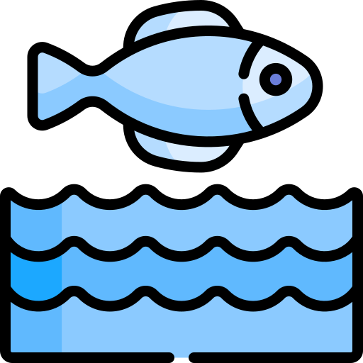 Рыбы Special Lineal color иконка
