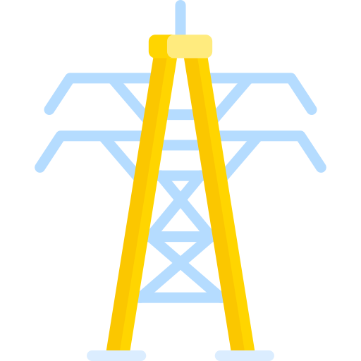 torre de electricidad Special Flat icono