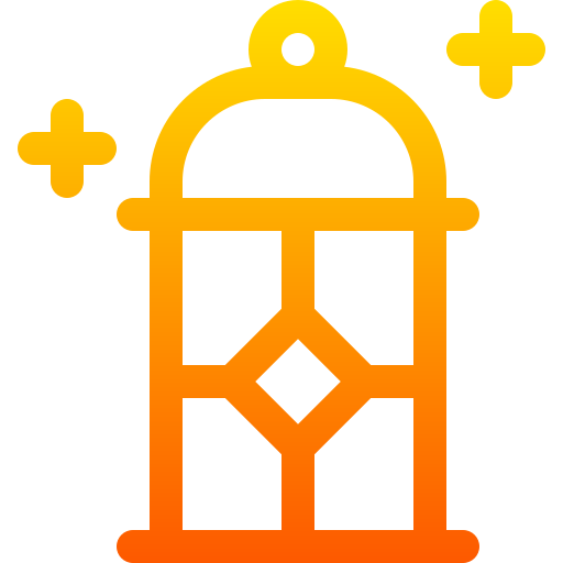 ランタン Basic Gradient Lineal color icon