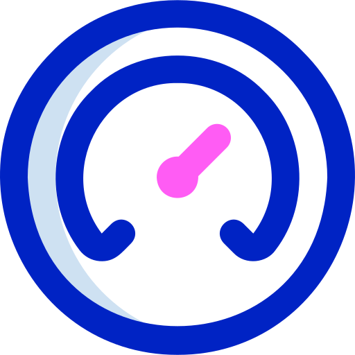 tachometer Super Basic Orbit Color icon