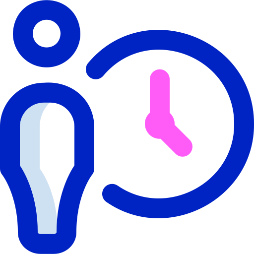 horas laborales Super Basic Orbit Color icono
