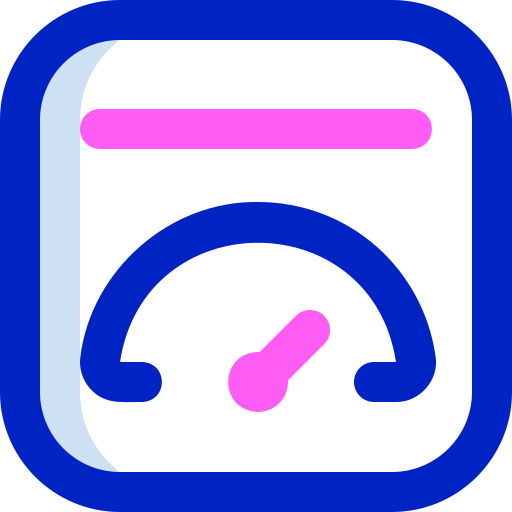 tachometer Super Basic Orbit Color icon
