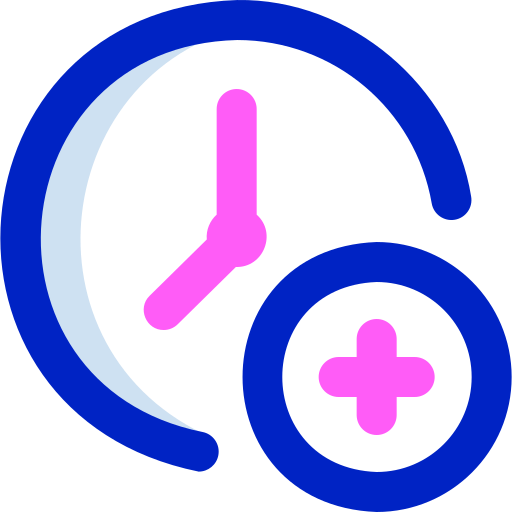 Часы Super Basic Orbit Color иконка