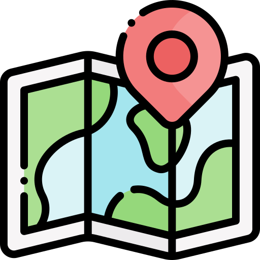 地図と場所 Generic Outline Color icon