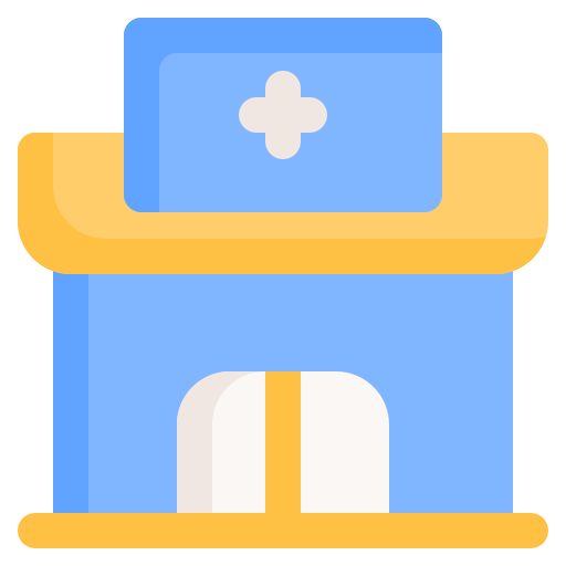 Hospital Generic Flat icon