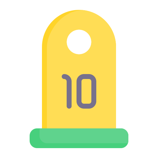 番号 Generic Flat icon