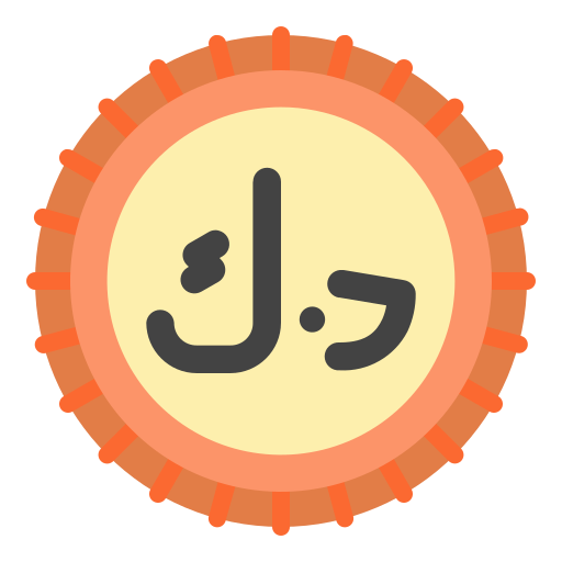 Dinar Generic Flat icon