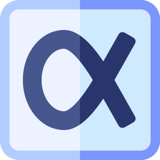 Alpha Basic Rounded Flat icon