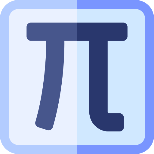 Pi Basic Rounded Flat icon
